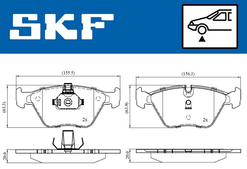 BRAKE - BRAKE PAD PV|25-08