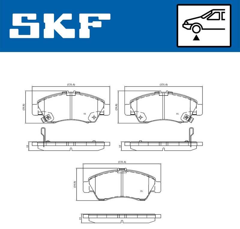 BRAKE - BRAKE PAD PV|25-04