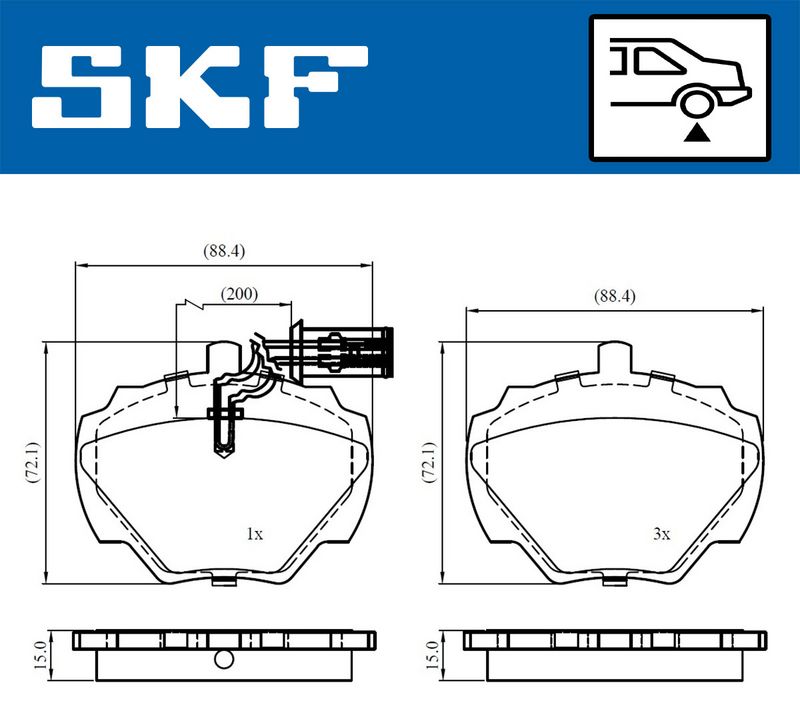 BRAKE - BRAKE PAD PV|25-04