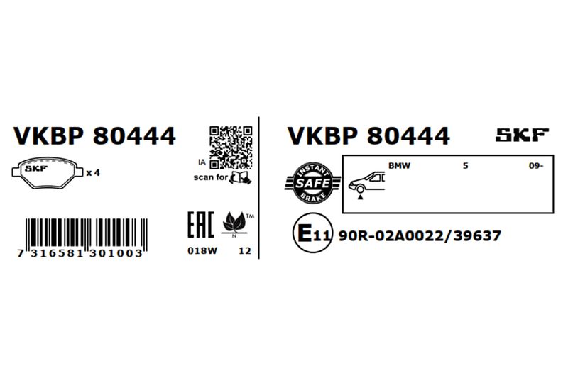 BRAKE - BRAKE PAD PV|25-04