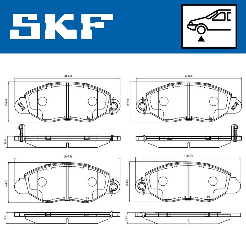BRAKE - BRAKE PAD PV|25-04