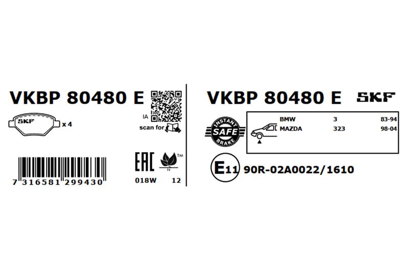 BRAKE - BRAKE PAD PV|25-08