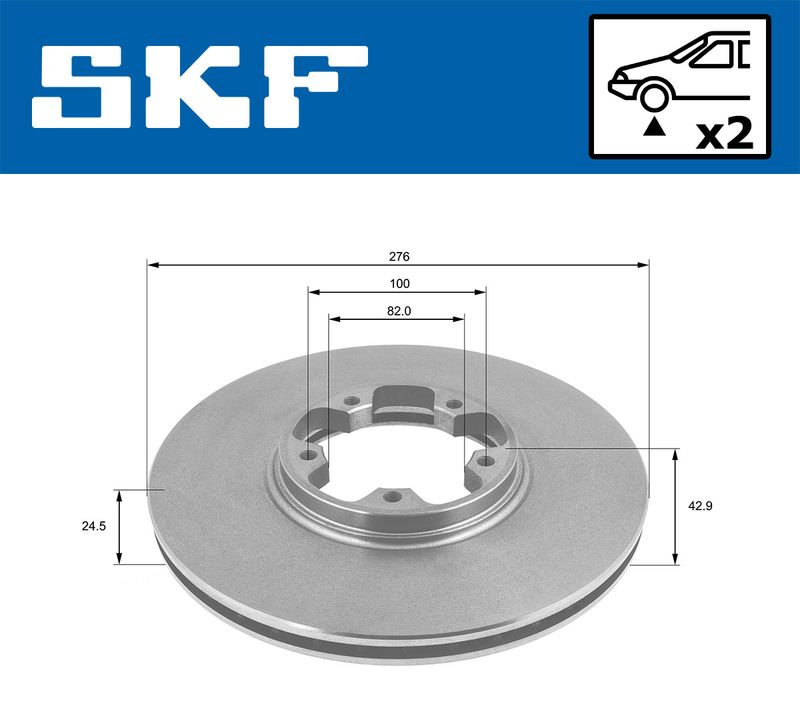 BRAKE - BRAKE DISK PV|25-04