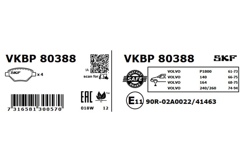 BRAKE - BRAKE PAD PV|25-04