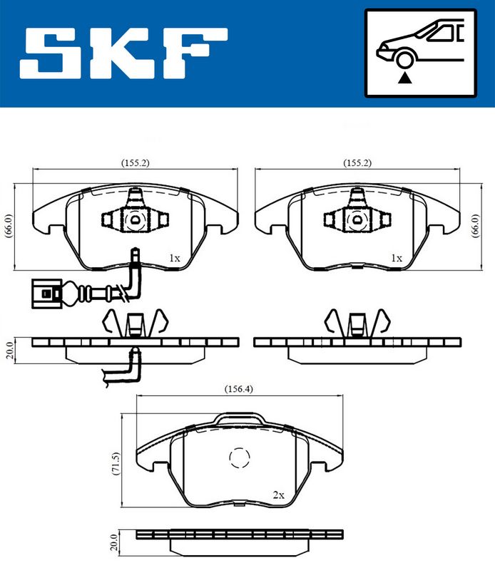 BRAKE - BRAKE PAD PV|25-04