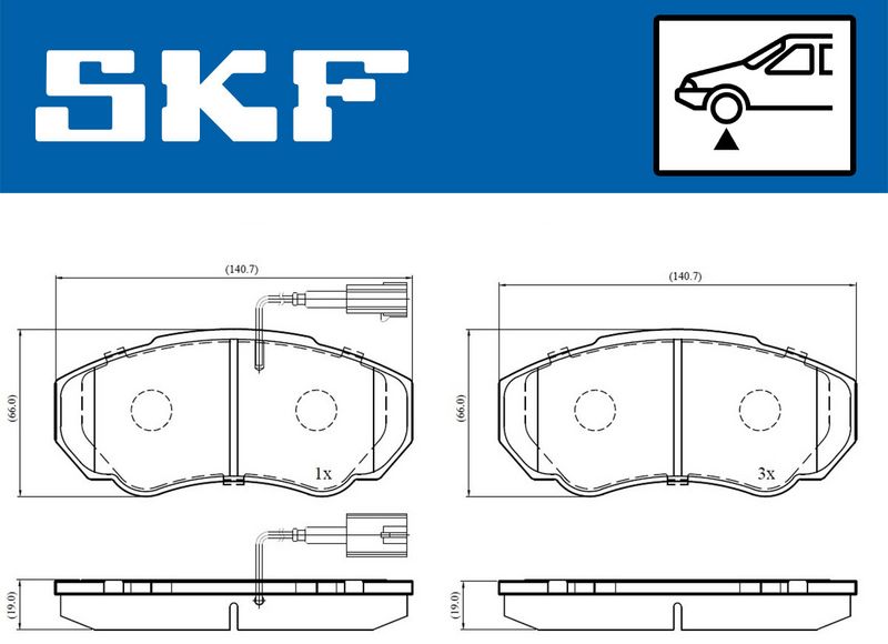 BRAKE - BRAKE PAD PV|25-04