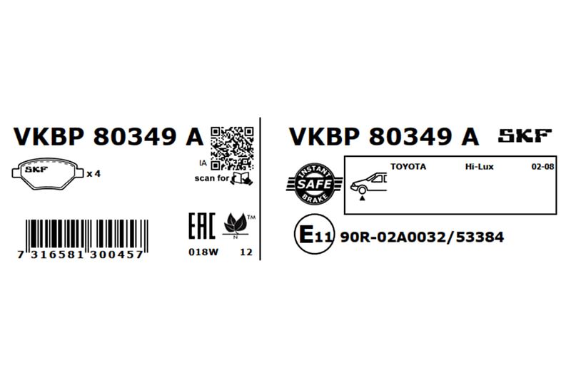 BRAKE - BRAKE PAD PV|25-04