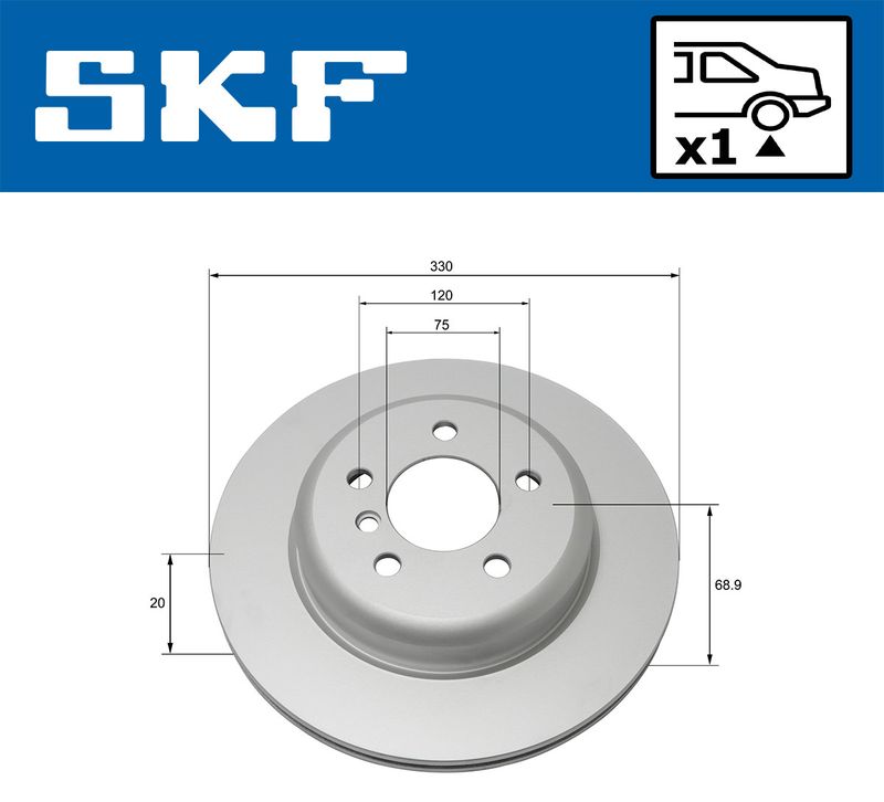 BRAKE - BRAKE DISK PV|25-04