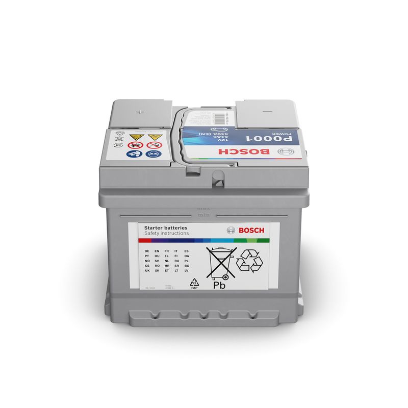 BOSCH Power Line 12V 44Ah EN 440A 207x175x175mm|Távoli klt. esetén 14:45-ig rendelve másnapra. 2025.6.18