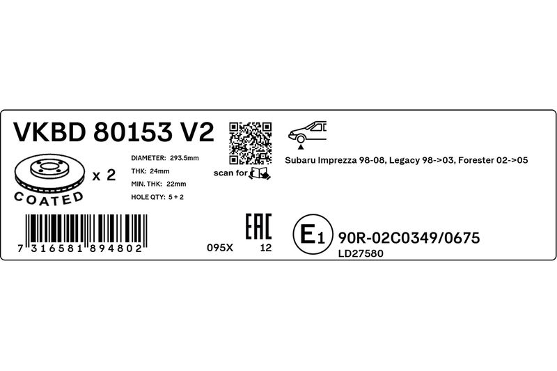 BRAKE - BRAKE DISK PV|25-04