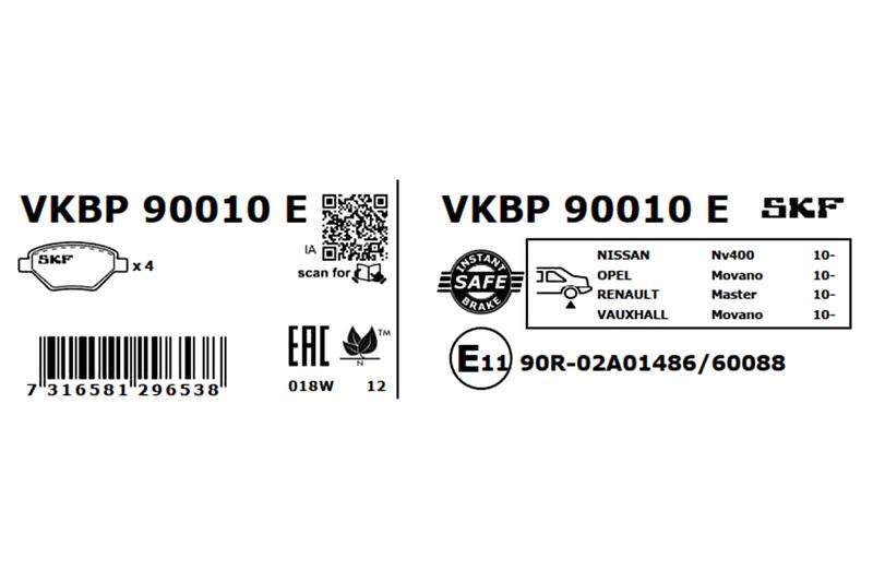 BRAKE - BRAKE PAD PV|25-04