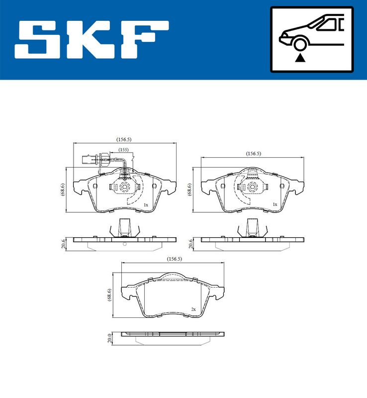 BRAKE - BRAKE PAD PV|25-09