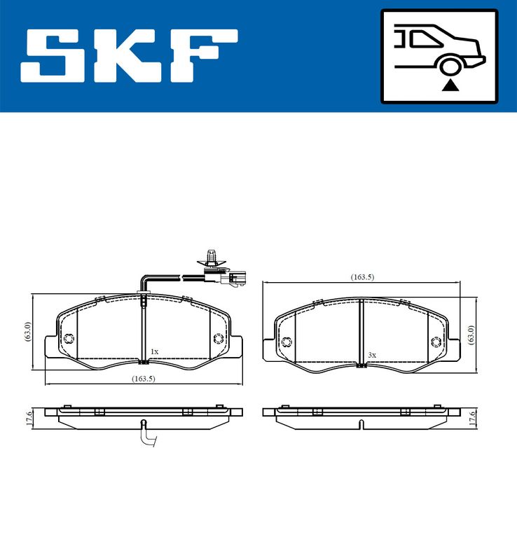 BRAKE - BRAKE PAD PV|25-04