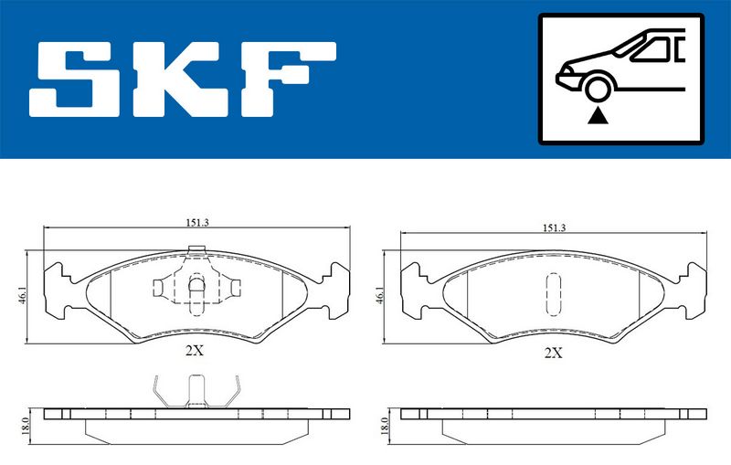 BRAKE - BRAKE PAD PV|25-04