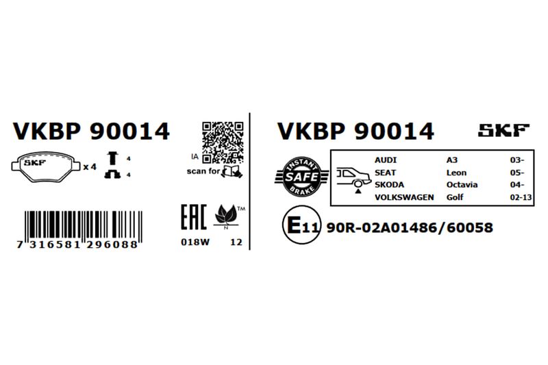BRAKE - BRAKE PAD PV|25-04