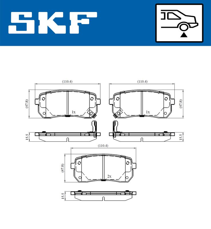 BRAKE - BRAKE PAD PV|25-04