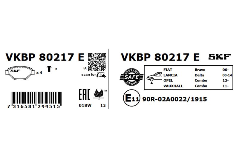 BRAKE - BRAKE PAD PV|25-04