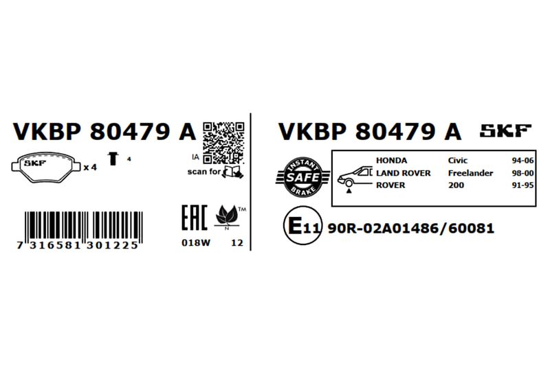 BRAKE - BRAKE PAD PV|25-04