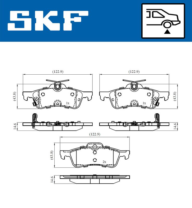 BRAKE - BRAKE PAD PV|25-04