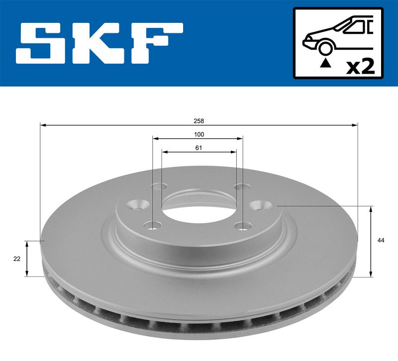 BRAKE - BRAKE DISK PV|25-08