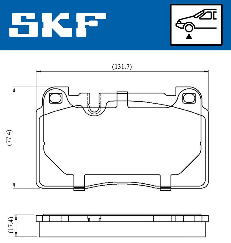 BRAKE - BRAKE PAD PV|25-04