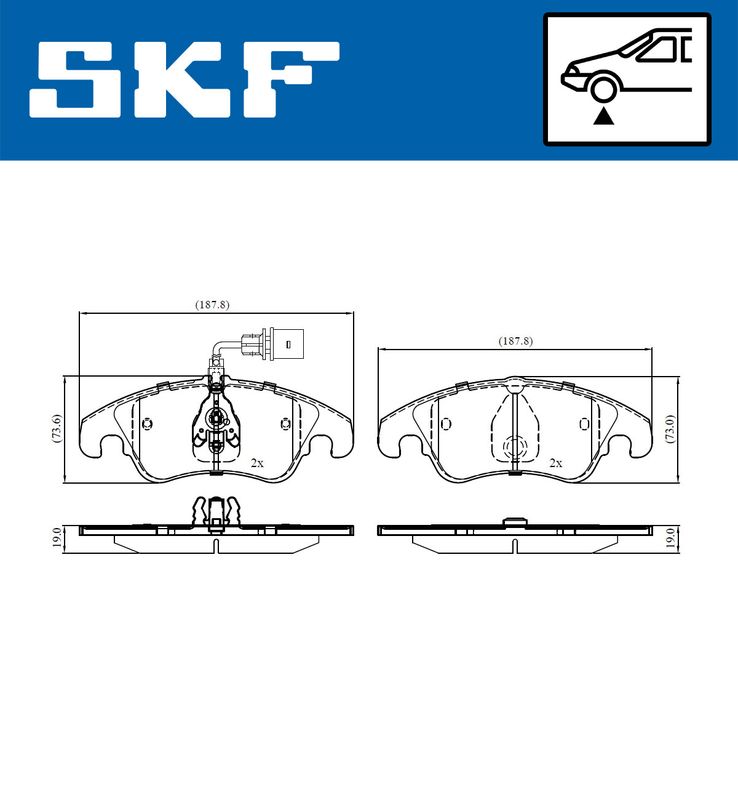 BRAKE - BRAKE PAD PV|25-04
