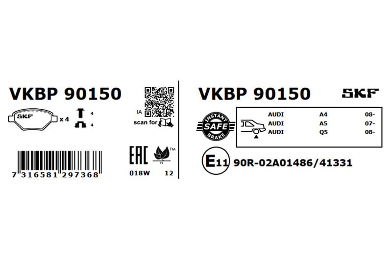 BRAKE - BRAKE PAD PV|25-04