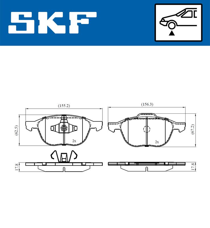 BRAKE - BRAKE PAD PV|25-09