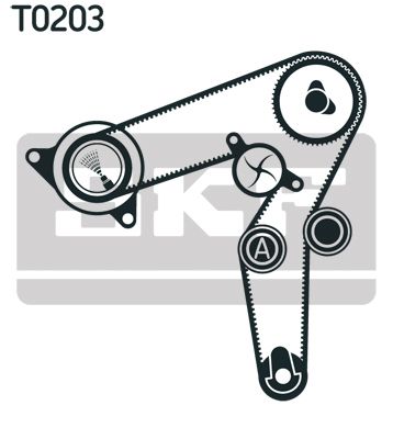 VKMA,VKMS,TIMING BELT KIT,INCL.SEAL PV|25-04