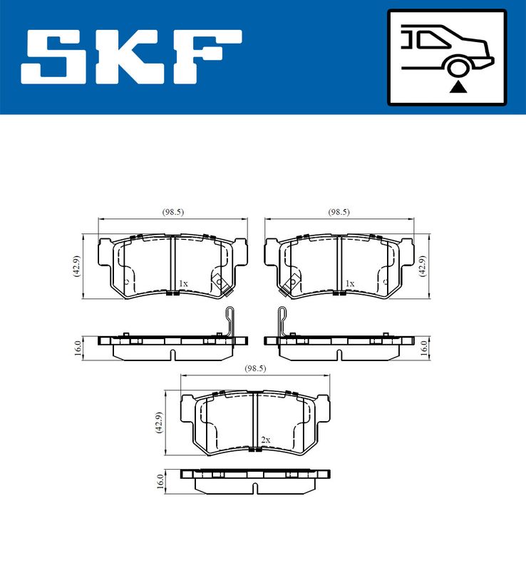 BRAKE - BRAKE PAD PV|25-04