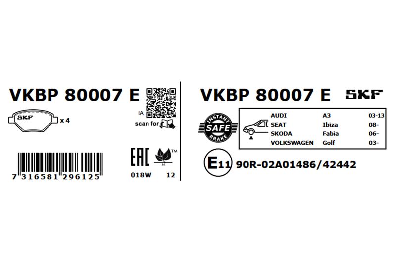 BRAKE - BRAKE PAD PV|25-04