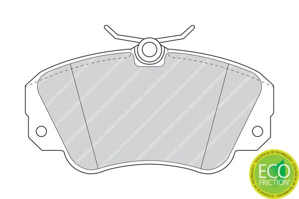 Ferodo Fékbetét készlet, tárcsafék Premier OPEL OMEGA|2022.8.8