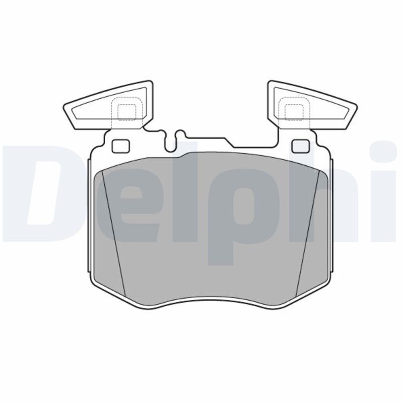 Brake Pad Set, disc brake Vorderachse|WVA:29200|mit Zube|2-5 munkanapos szállítás 13:30-ig rendelve 2025.2