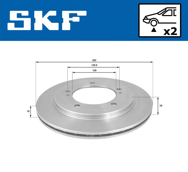 BRAKE - BRAKE DISK PV|25-08