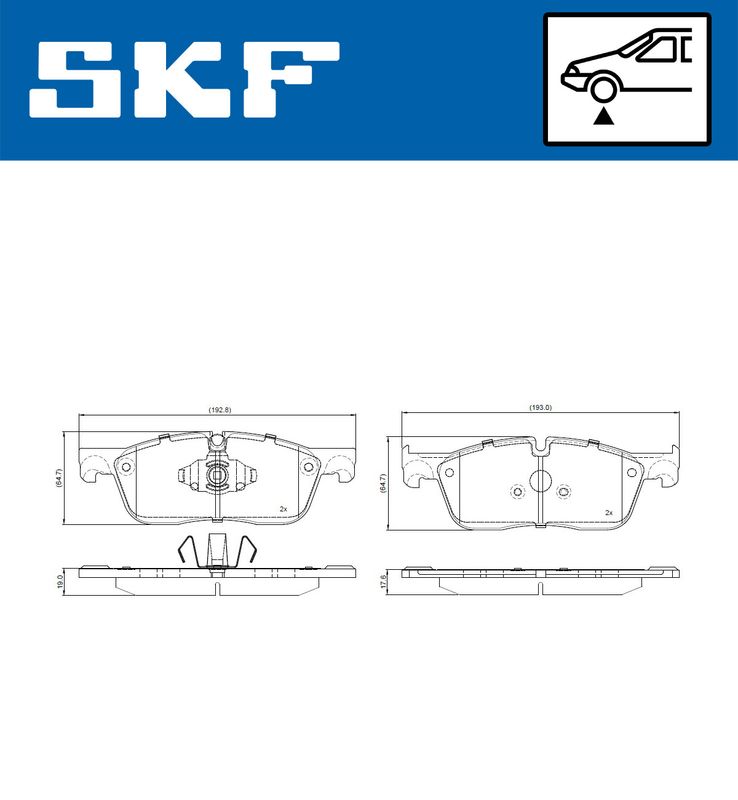 BRAKE - BRAKE PAD PV|25-04