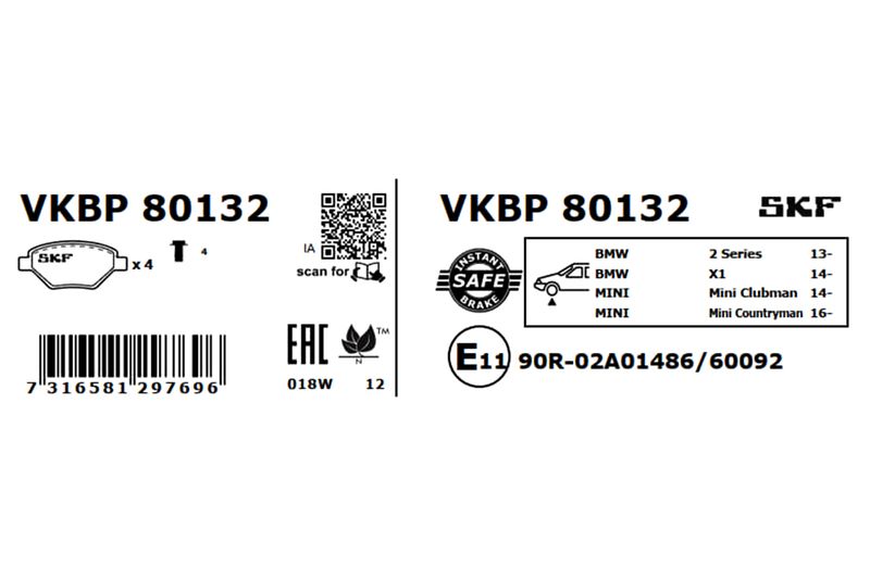 BRAKE - BRAKE PAD PV|25-04