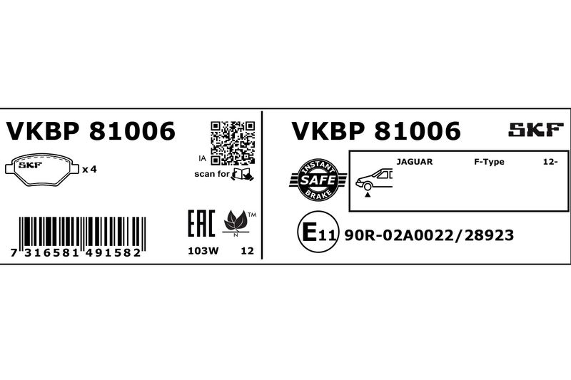 BRAKE - BRAKE PAD PV|25-04