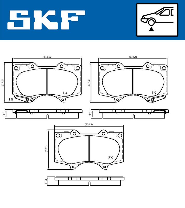 BRAKE - BRAKE PAD PV|25-04