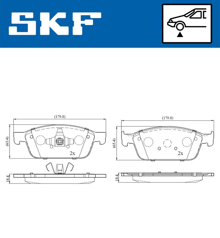 BRAKE - BRAKE PAD PV|25-04