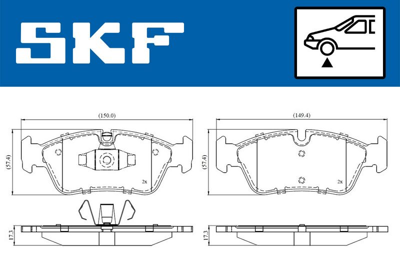 BRAKE - BRAKE PAD PV|25-04