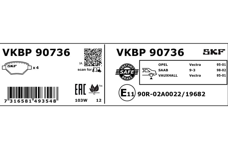 BRAKE - BRAKE PAD PV|25-04